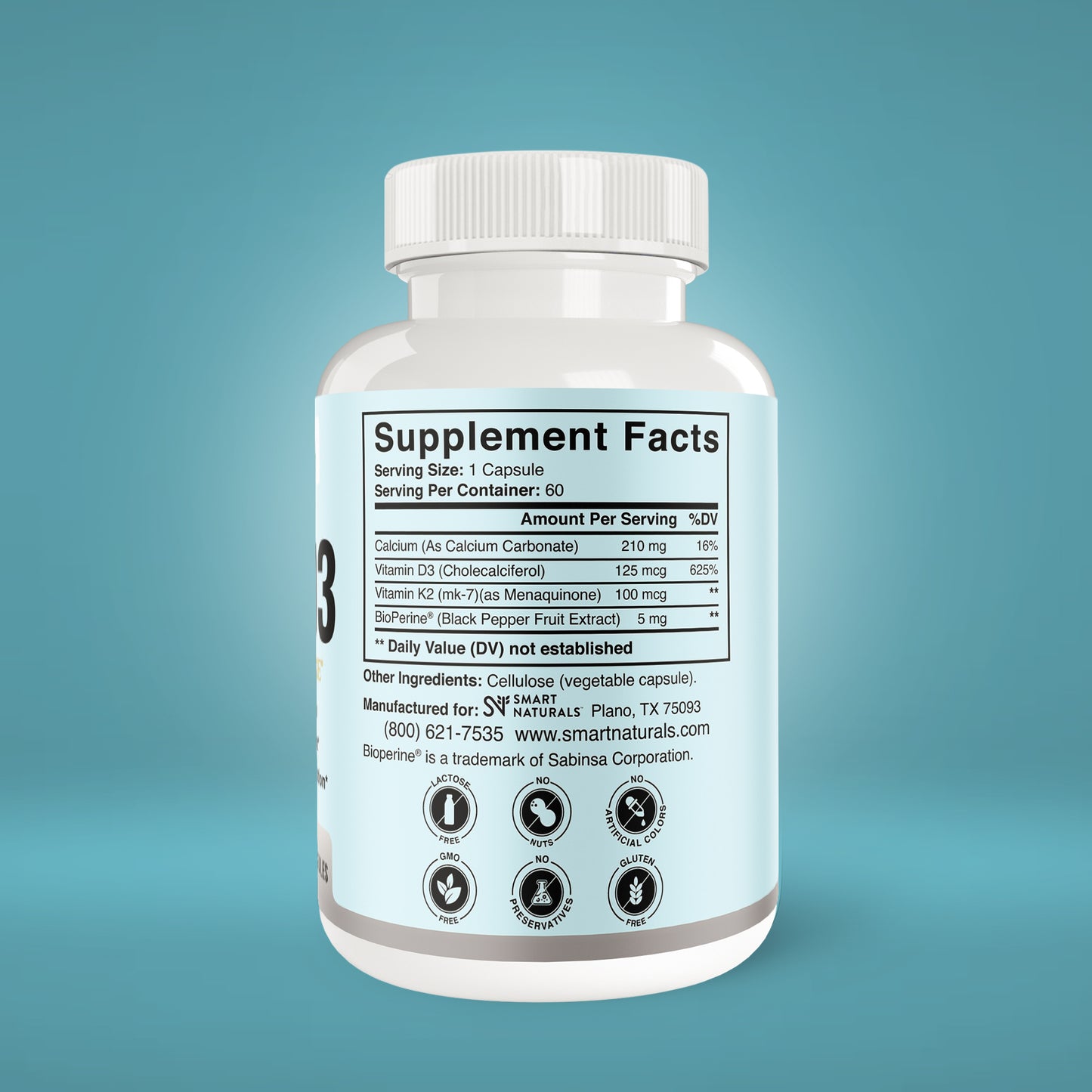 K+D3 with Bioperine
