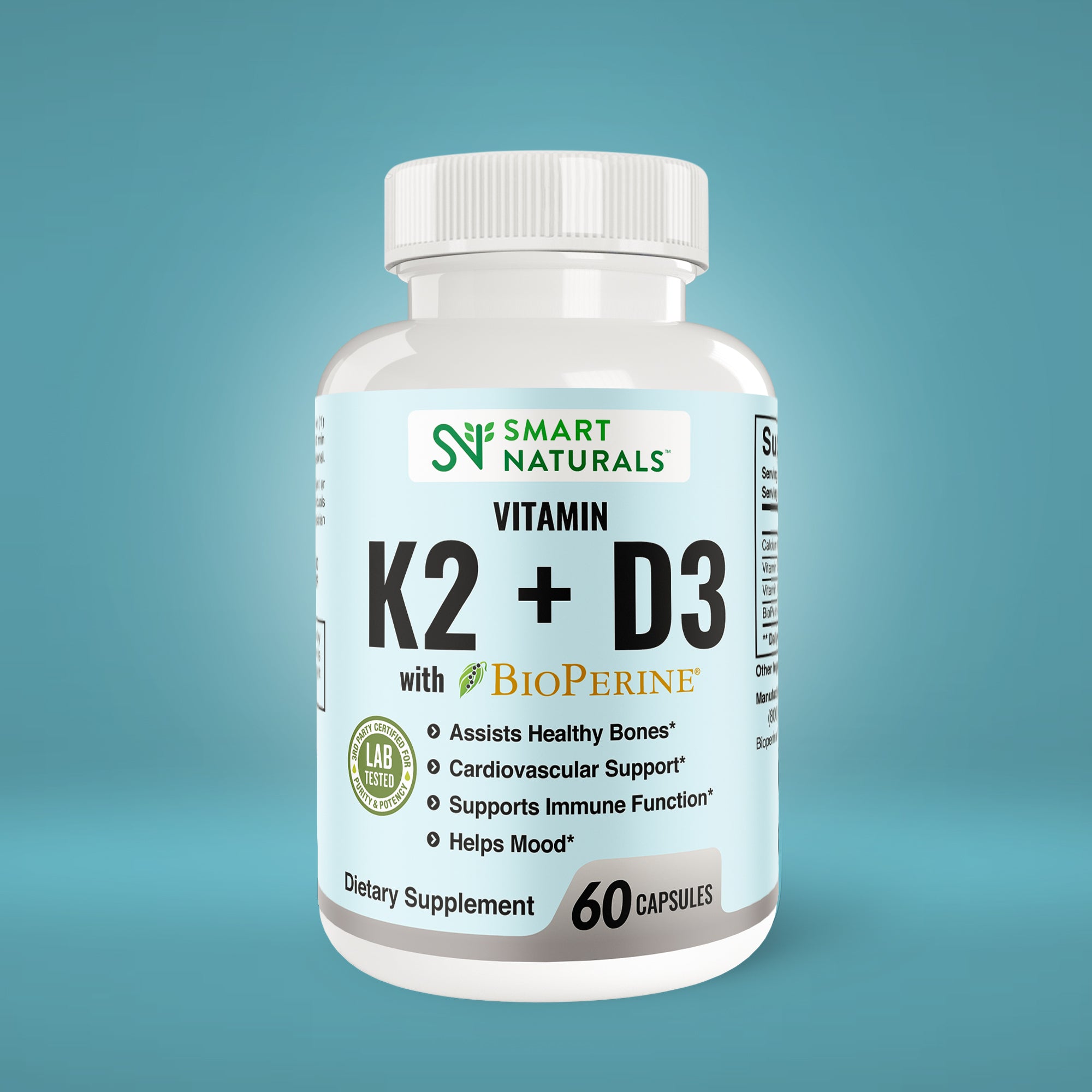 K+D3 with Bioperine