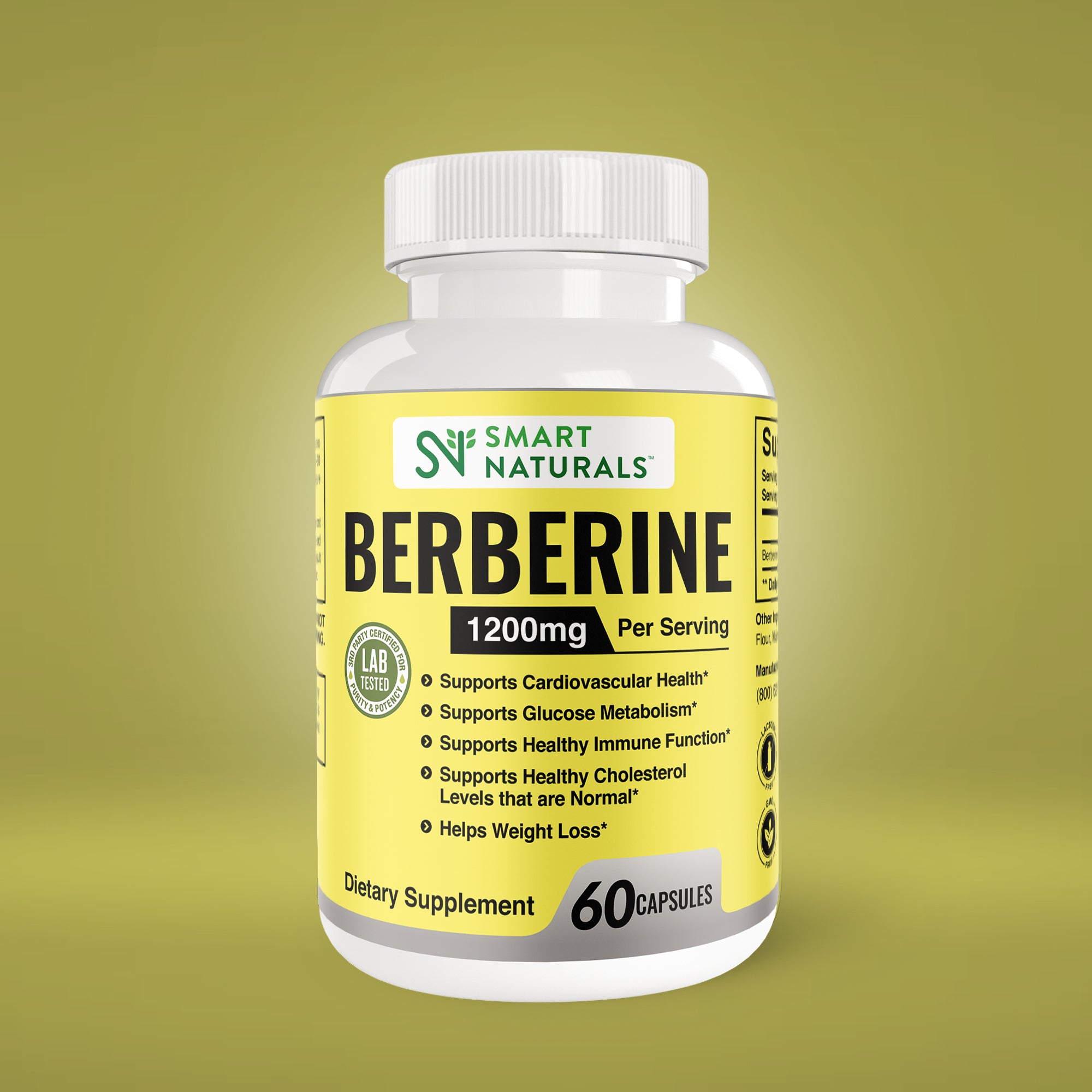 Smart Naturals High-potency Berberine